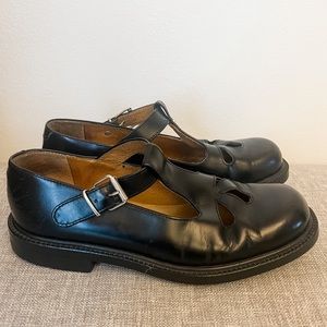 Vintage 90s J. Crew Leather Mary Janes